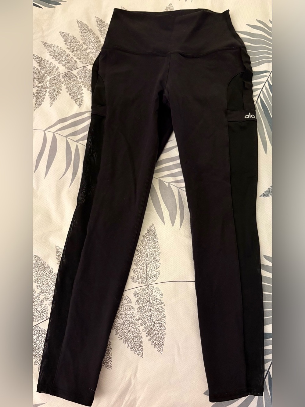 ALO Yoga High Waist Black Leggings